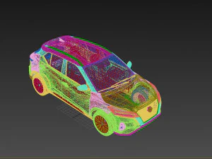 Nissan Kicks 2022 3D Model