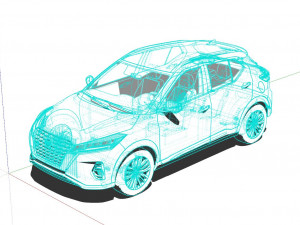 Nissan Kicks 2022 3D Модель