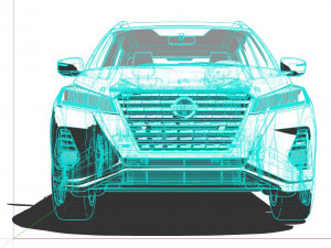 Nissan Kicks 2022 3D Модель