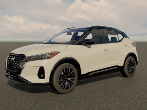 Nissan Kicks 2022 3D Модель