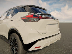 Nissan Kicks 2022 3D Модель
