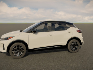 Nissan Kicks 2022 3D Модель