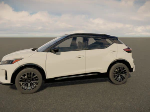 Nissan Kicks 2022 3D Model