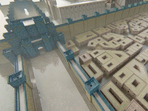 バビロンの要塞 3Dモデル