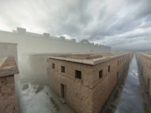 Fortress of Babylon 3D Model
