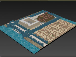 Fortress of Babylon 3D Model