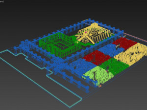 Fortress of Babylon 3D Model