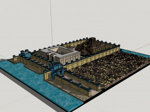 Fortress of Babylon 3D Model