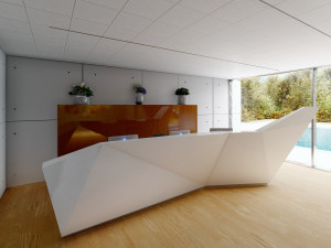 Reception Counter 18 3D Model
