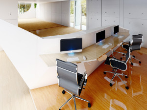 Reception Counter 18 3D-Modell