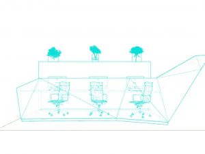 Reception Counter 18 3D Model