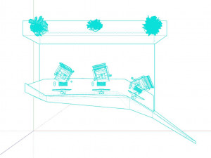 Reception Counter 18 3D-Modell