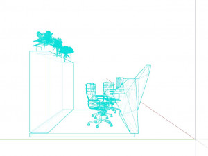 Reception Counter 18 3D-Modell