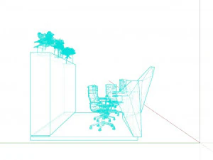 Reception Counter 18 3D Model