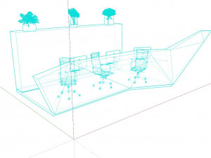 Reception Counter 18 3D-Modell