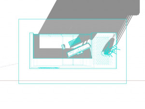 Reception Counter 11 3D-Modell