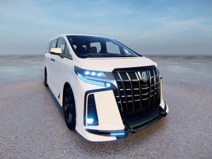 Toyota Alphard TRD Modelo 3D