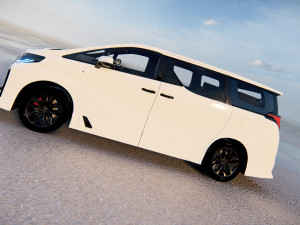 Toyota Alphard TRD 3Dモデル