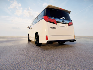 Toyota Alphard TRD 3Dモデル