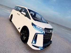 Toyota Alphard TRD 3D Model