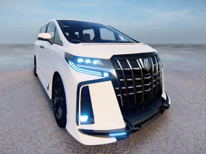 Toyota Alphard TRD 3D Model
