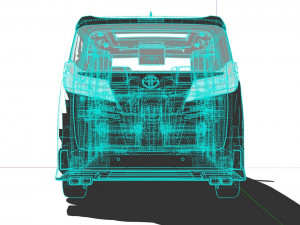 Toyota Alphard TRD 3Dモデル