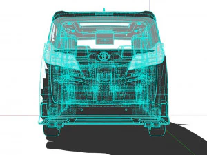 Toyota Alphard TRD 3D Model