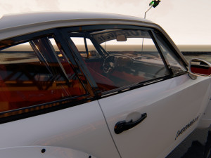 Tuned Porsche 911 Turbo 1991 3D Модель