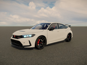 Honda Civic Type R 2023 3D Model
