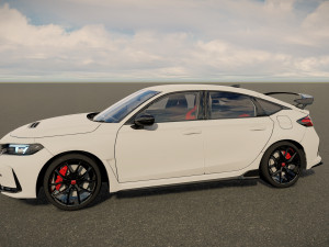 Honda Civic Type R 2023 3D Model