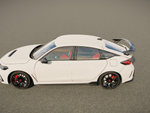 Honda Civic Type R 2023 3D Model