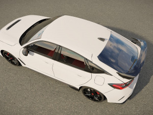 Honda Civic Type R 2023 3D Model