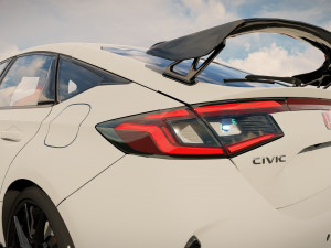 Honda Civic Type R 2023 3D Model
