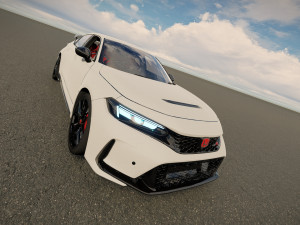 Honda Civic Type R 2023 3D Model