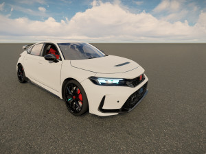 Honda Civic Type R 2023 3D Model
