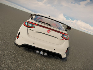 Honda Civic Type R 2023 3D Model