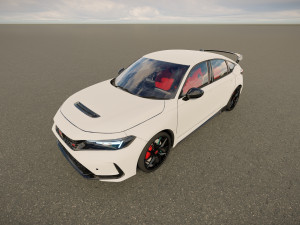 Honda Civic Type R 2023 3D Model