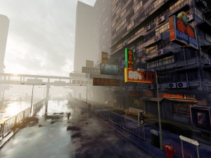 Hong Kong Lowpoly Modello 3D