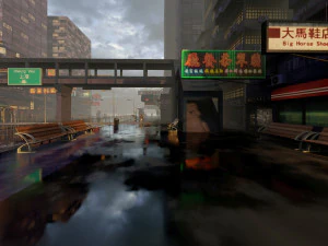 Hong Kong Lowpoly 3D Model
