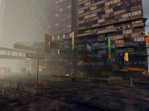 Hong Kong Lowpoly 3D Model