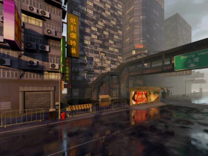Hong Kong Lowpoly 3D Model