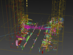 Hong Kong Lowpoly Modello 3D