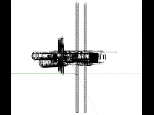 Interiores de ciencia ficci&oacute;n Modelo 3D