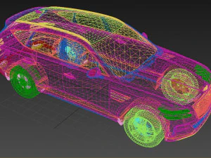 Genesis GV80 2022 3D Model