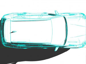 Genesis GV80 2022 3D Model