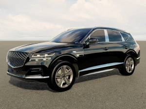 Genesis GV80 2022 3D Model