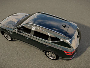 Genesis GV80 2022 3D Model