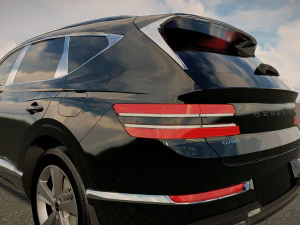 Genesis GV80 2022 3D Model