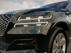 Genesis GV80 2022 3D Model