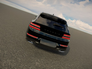 Genesis GV80 2022 3D 模型